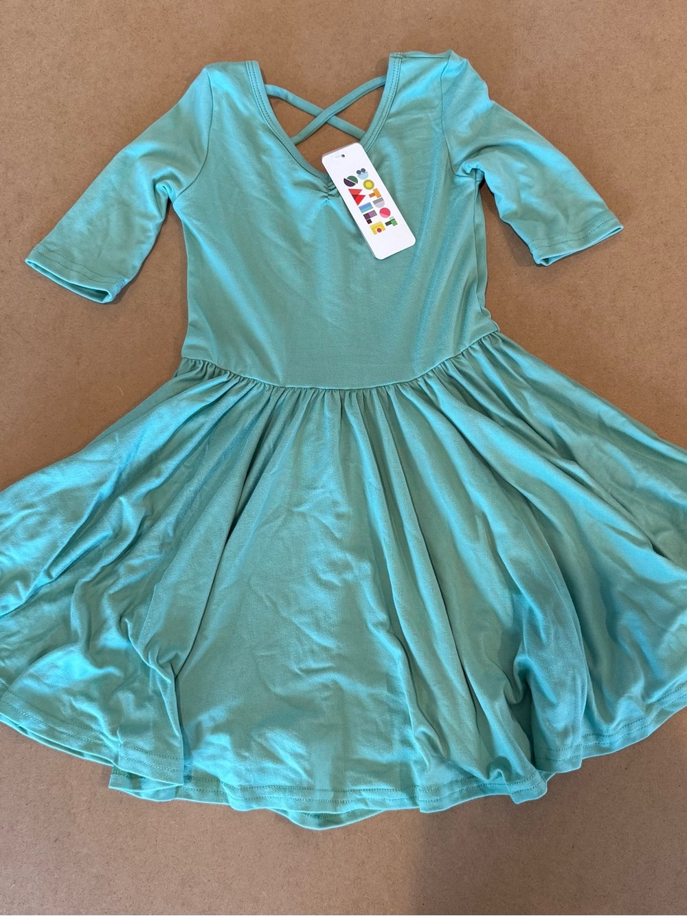 Dot dot smile Twirl Dress- ballerina